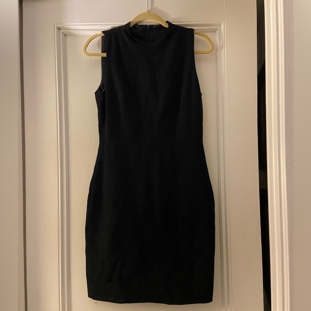 Tahari Black Bodycon Mini Dress
